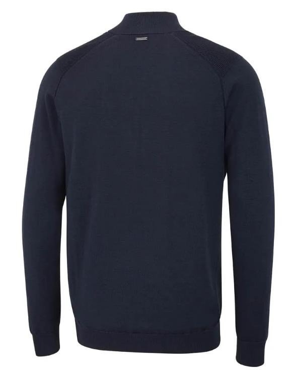 PING Murphy Lined full zip men's sweater, navy