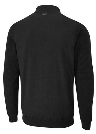 PING Croy Lined Half Zip men's sweater, black