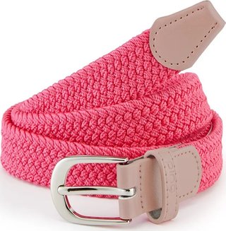 PING Stretch Webbing women's belt, flamingo