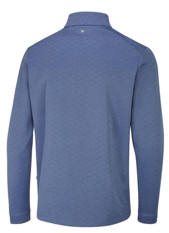 PING Bexton Half Zip Fleece men's sweatshirt, airforce multi