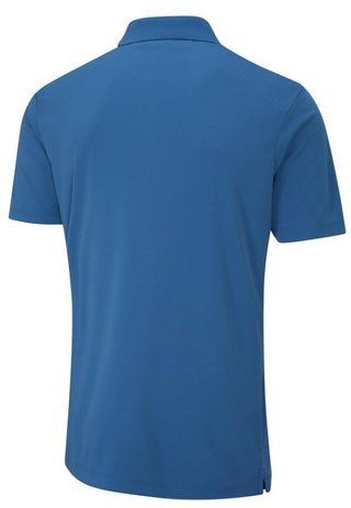 PING Lindum men's polo, tidal blue