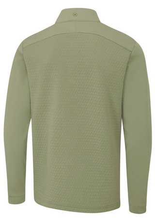 PING Nolan Quarter Zip Fleece men's sweatshirt, lichen