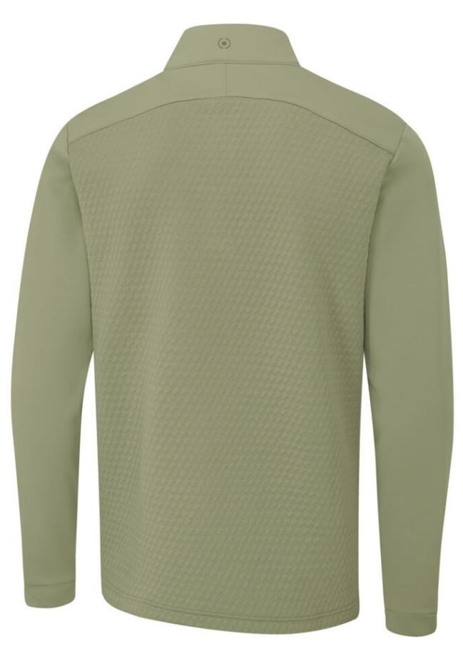 PING Nolan Quarter Zip Fleece men's sweatshirt, lichen