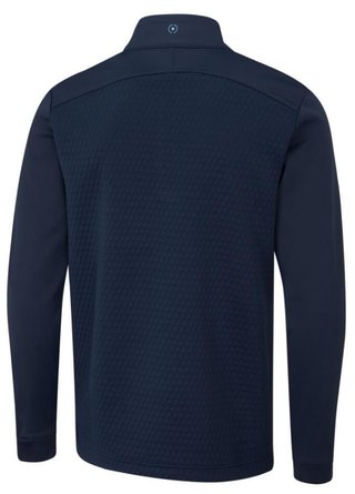 PING Nolan Quarter Zip Fleece men's sweatshirt, navy