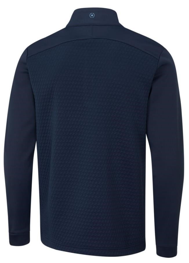 PING Nolan Quarter Zip Fleece men's sweatshirt, navy