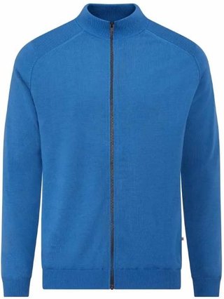 PING Murphy Lined full zip men's sweater, tidal blue