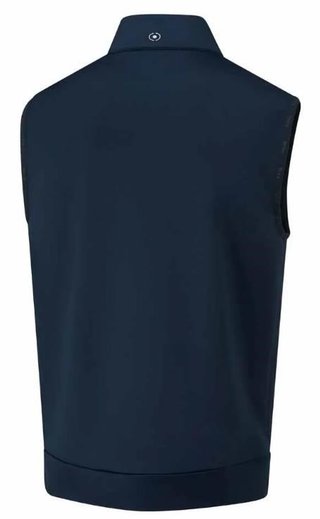 PING Aiden Hybrid fleece mens vest, navy