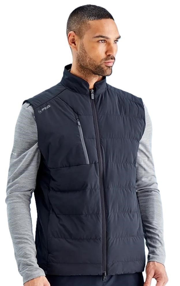 PING Norse Cocoon insulated PrimaLoft® men's vest, black