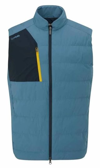PING Norse Cocoon insulated PrimaLoft® men's vest, blue fusion/navy