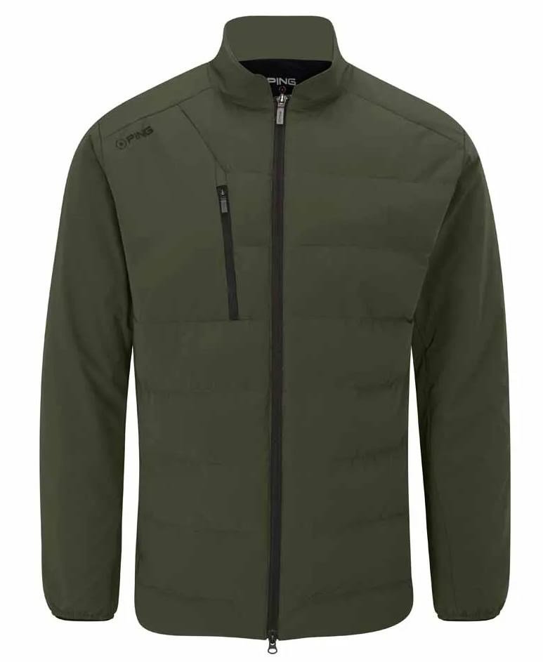 PING Norse Cocoon insulated PrimaLoft® men's jacket, dark olive