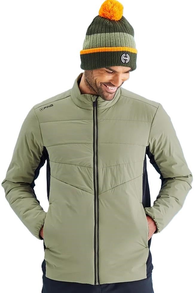 PING Magnitude Insulated hybrid mens jacket, lichen/black