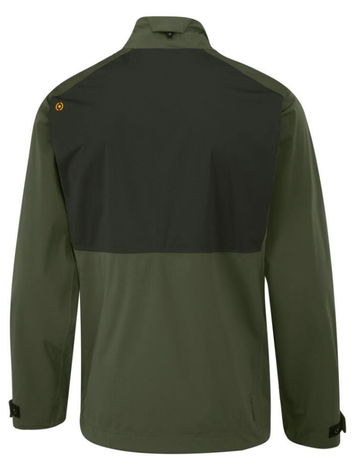 PING Impervious Waterproof men's jacket, dark olive/black