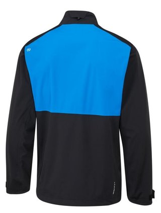 PING Impervious Waterproof men's jacket, black/brilliant blue