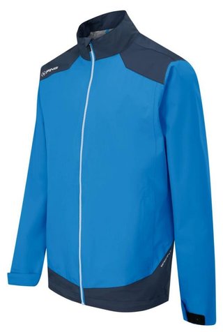 PING AquaDrive Waterproof men's jacket, brilliant blue/oxford blue