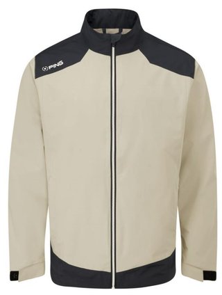 PING AquaDrive Waterproof men's jacket, willow/black