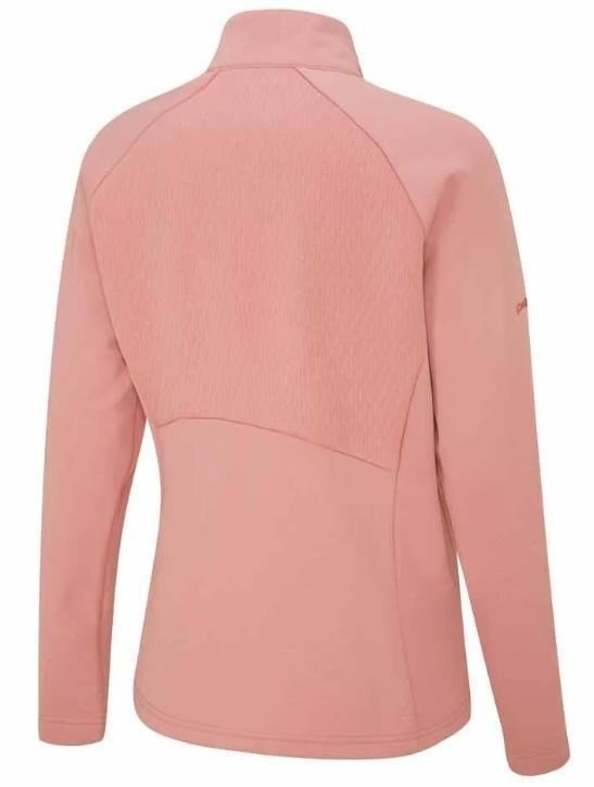 PING Catherine Full Zip Fleece women's sweatshirt, muted pink
