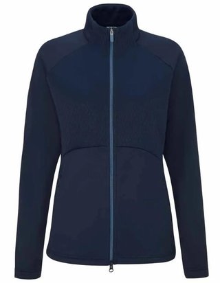 PING Catherine Full Zip Fleece women's sweatshirt, navy