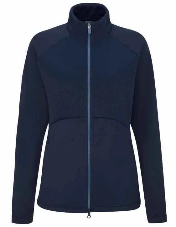 PING Catherine Full Zip Fleece women's sweatshirt, navy