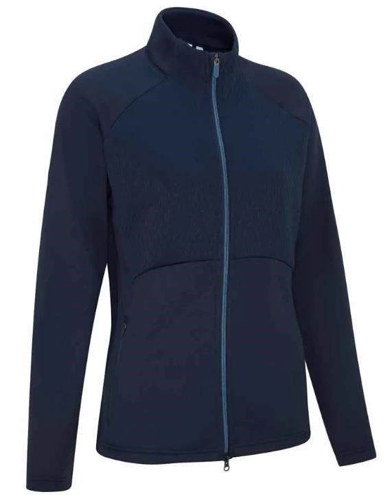 PING Catherine Full Zip Fleece women's sweatshirt, navy