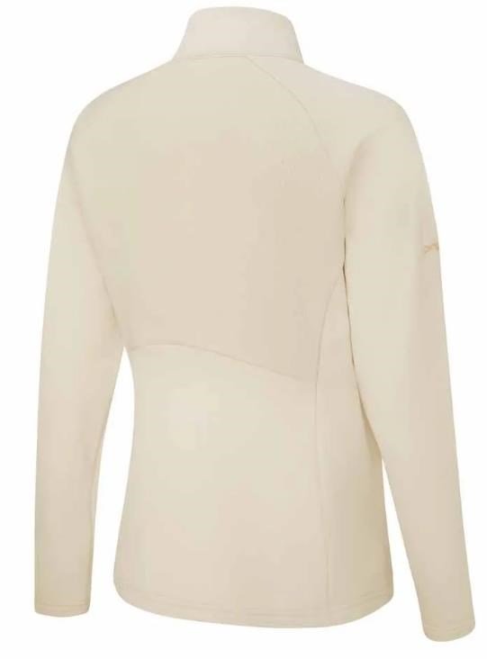 PING Catherine Full Zip Fleece ladies sweatshirt, chalk