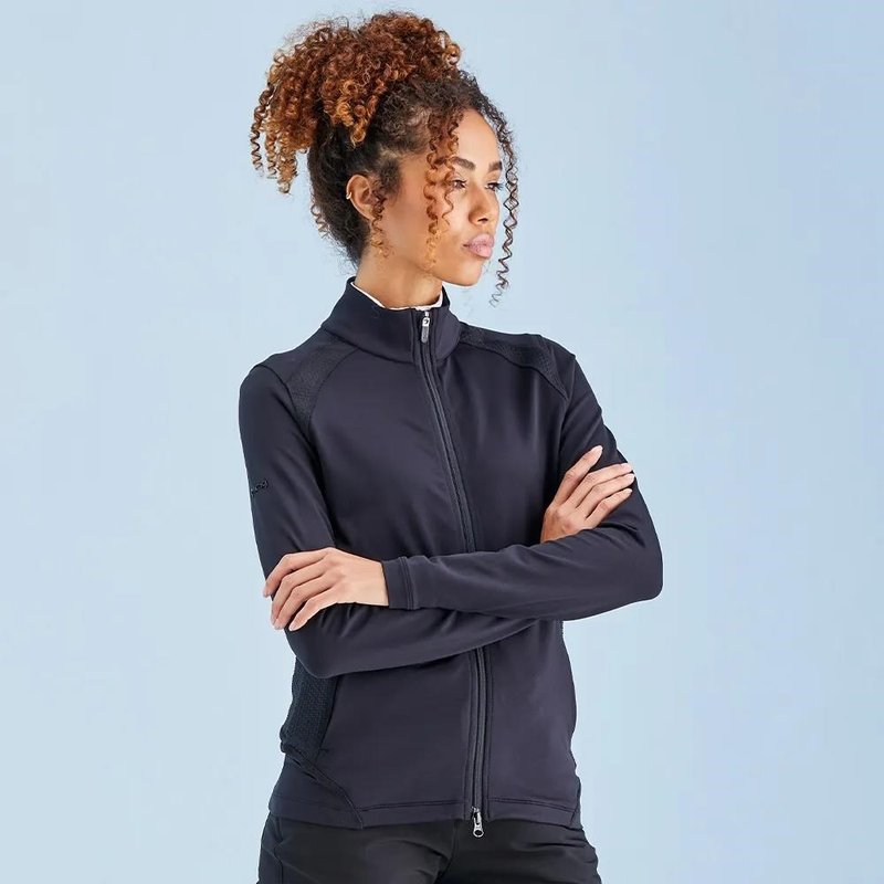 PING Eda Lightweight Full Zip women's jacket, black