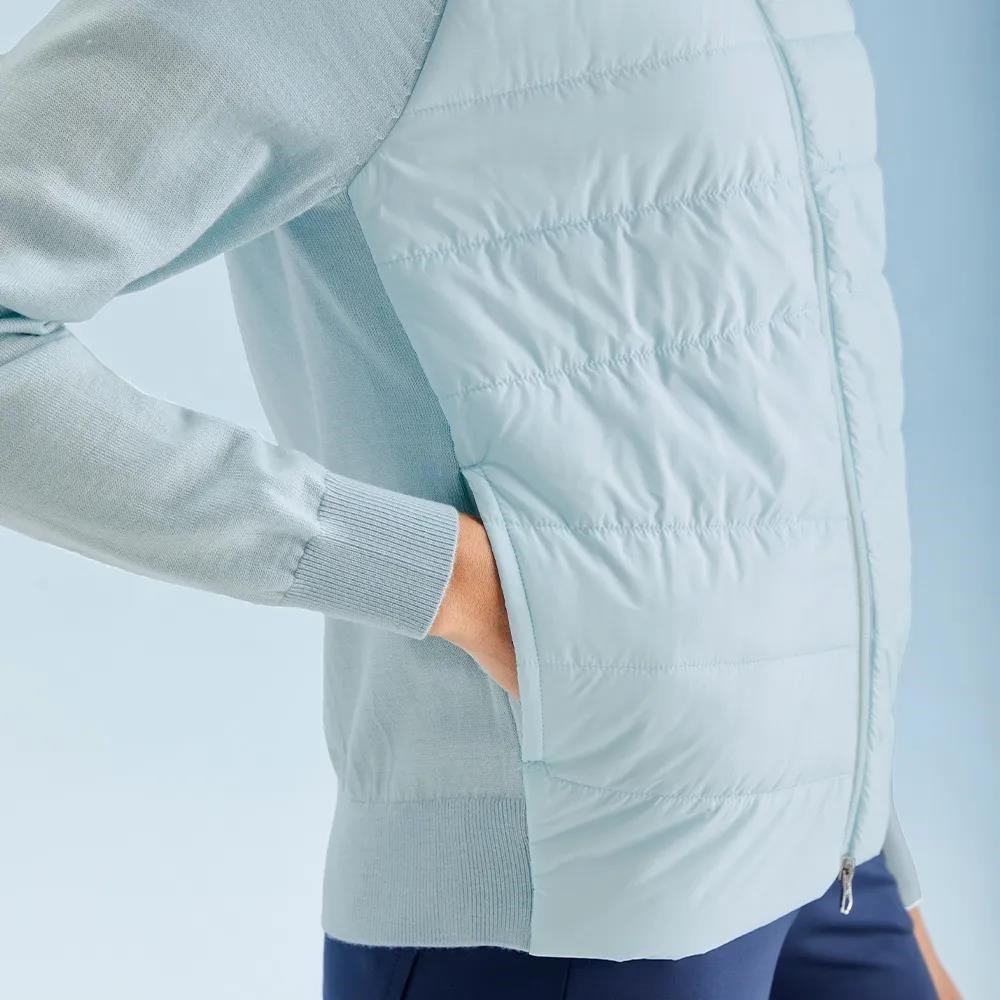PING Fran Hybrid full-zip ladies jacket, opal