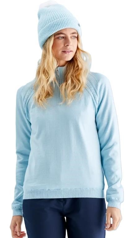 PING Melodie Half-zip lined ladies sweater, opal