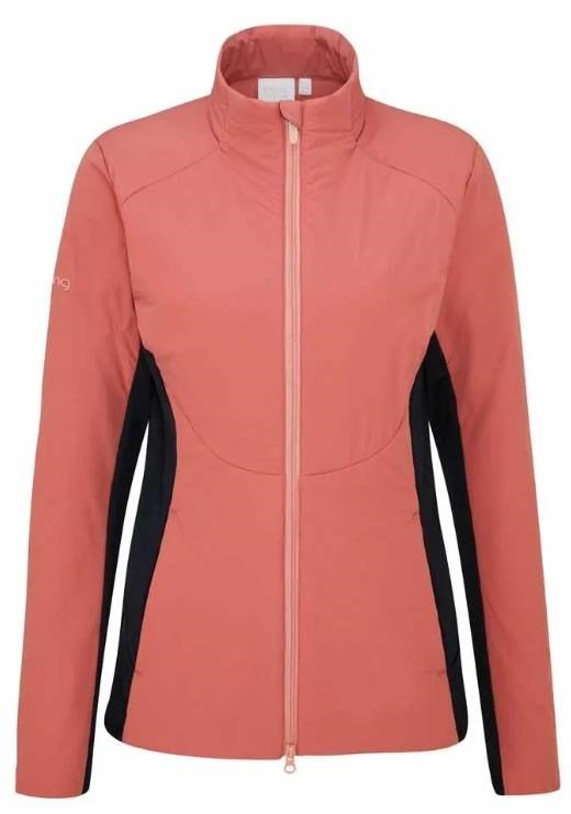 PING Casey insulated hybrid ladies jacket, rose/navy