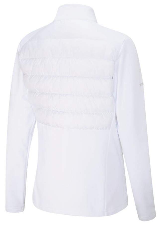 PING Clare Zoned fleece ladies jacket, white