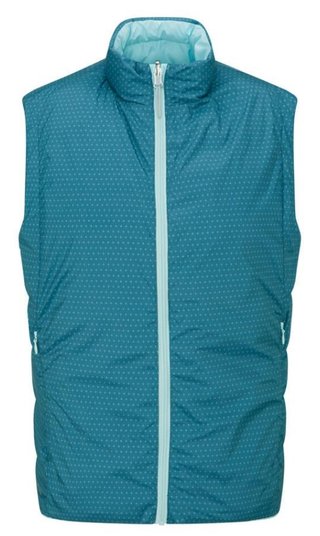PING Samantha Clo® insulated reversible ladies vest, opal/blue fusion multi