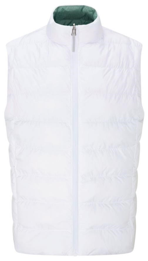 PING Samantha Clo® insulated reversible ladies vest, white/eucalyptus multi
