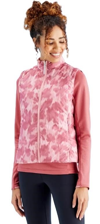 PING Samantha Clo® insulated reversible women's vest, quartz/rose multi