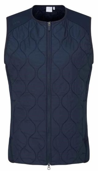 PING Seren insulated collarless ladies vest, navy