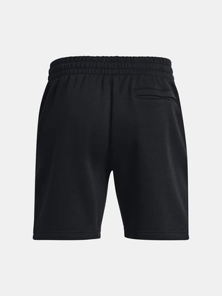 Under Armour Essential Fleece men's shorts, black/white