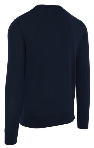 Callaway Crew Neck Merino Mix men's sweater, navy blue
