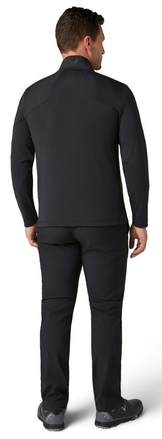 Callaway Mixed Media Full Zip men's jacket, caviar