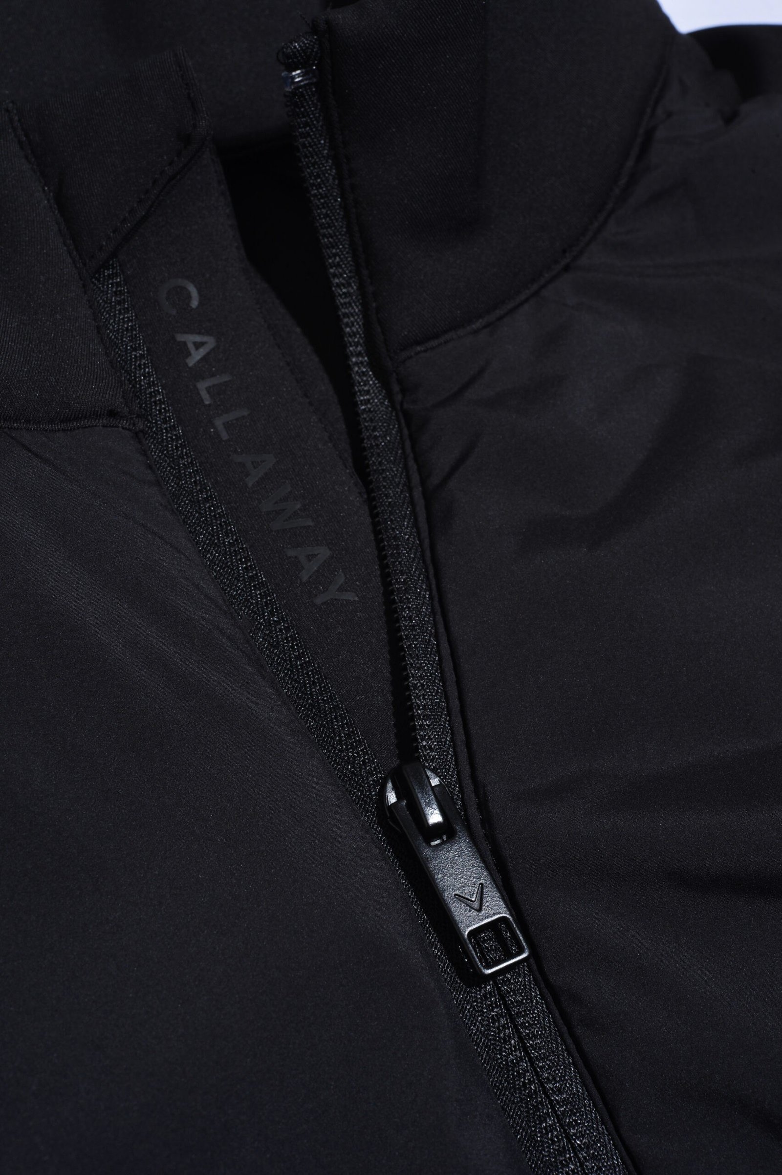 Callaway Mixed Media Full Zip men's jacket, caviar