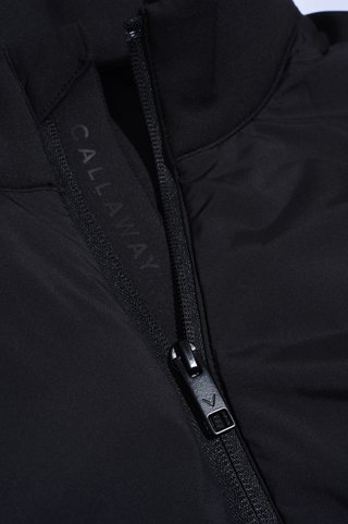 Callaway Mixed Media Full Zip men's jacket, caviar