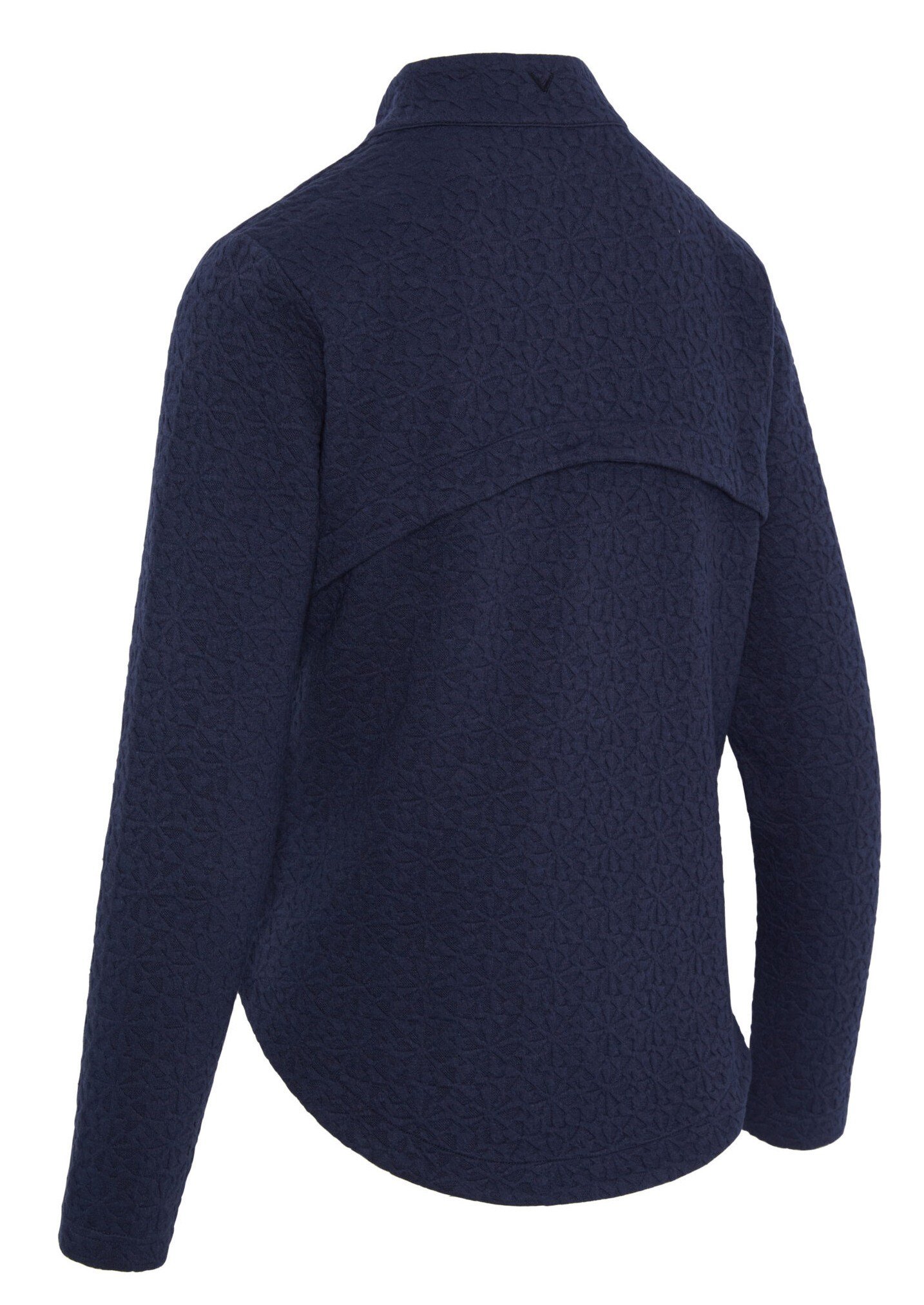 Callaway 1/2 Zip Quilted Knit women's sweatshirt, peacoat