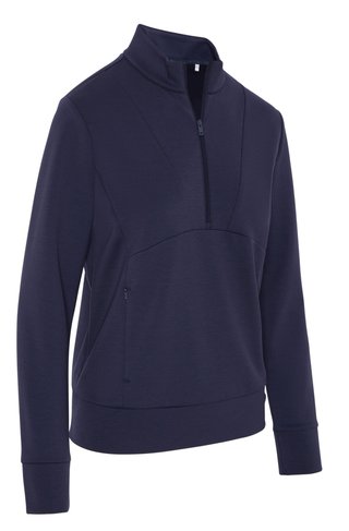 Callaway 1/2 Zip Soft Touch women's sweatshirt, peacoat