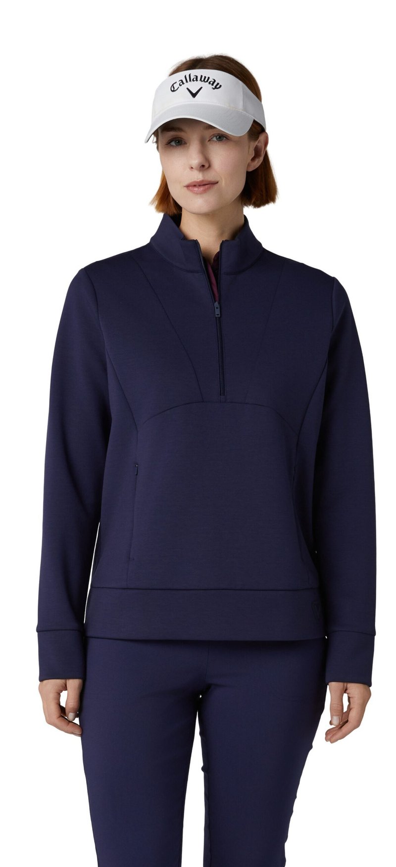 Callaway 1/2 Zip Soft Touch women's sweatshirt, peacoat