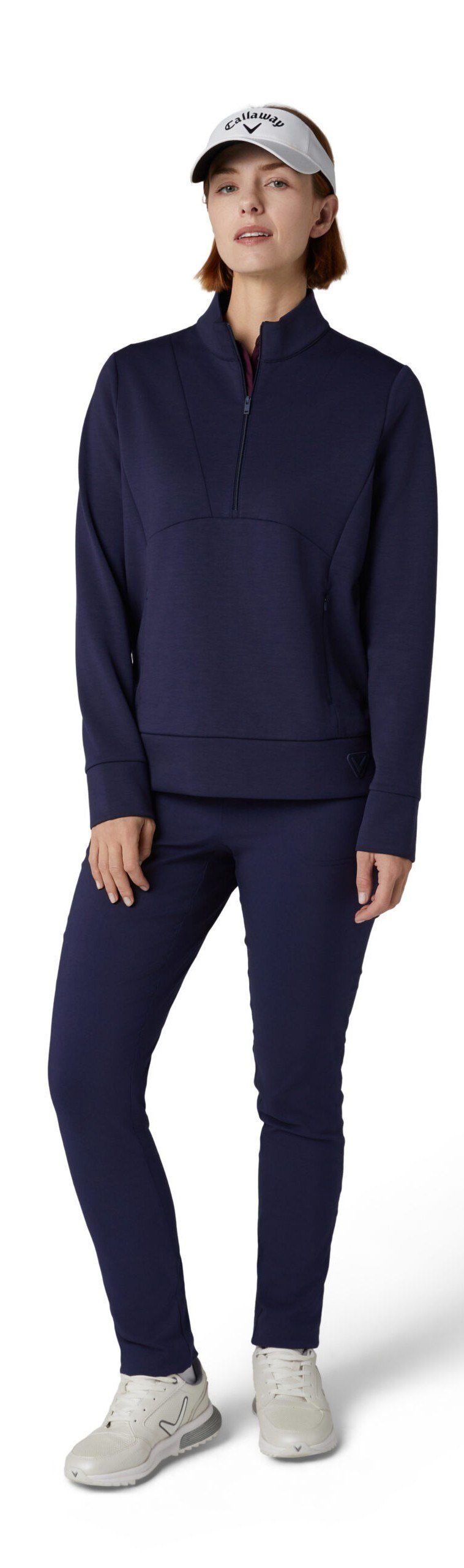Callaway 1/2 Zip Soft Touch women's sweatshirt, peacoat