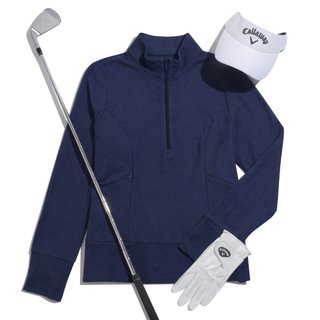 Callaway 1/2 Zip Soft Touch women's sweatshirt, peacoat