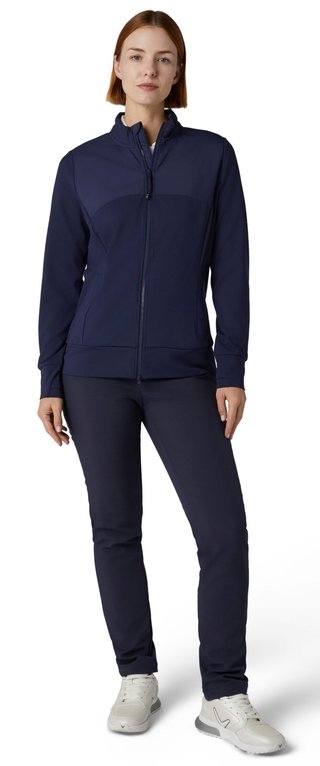 Callaway Technical Full Zip women's jacket, peacoat