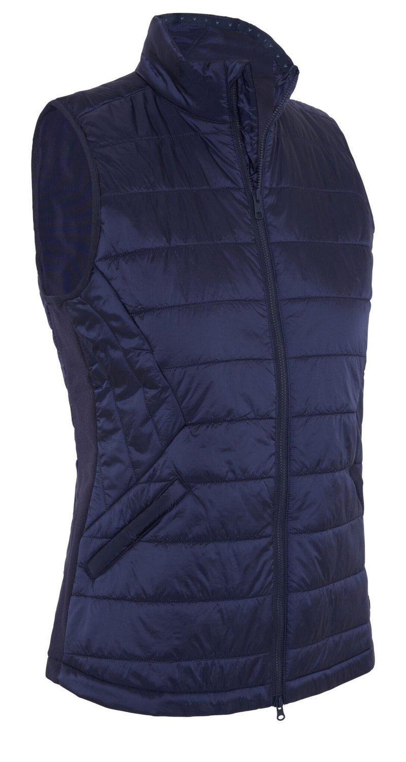 Callaway Quilted Puffer women's vest, peacoat