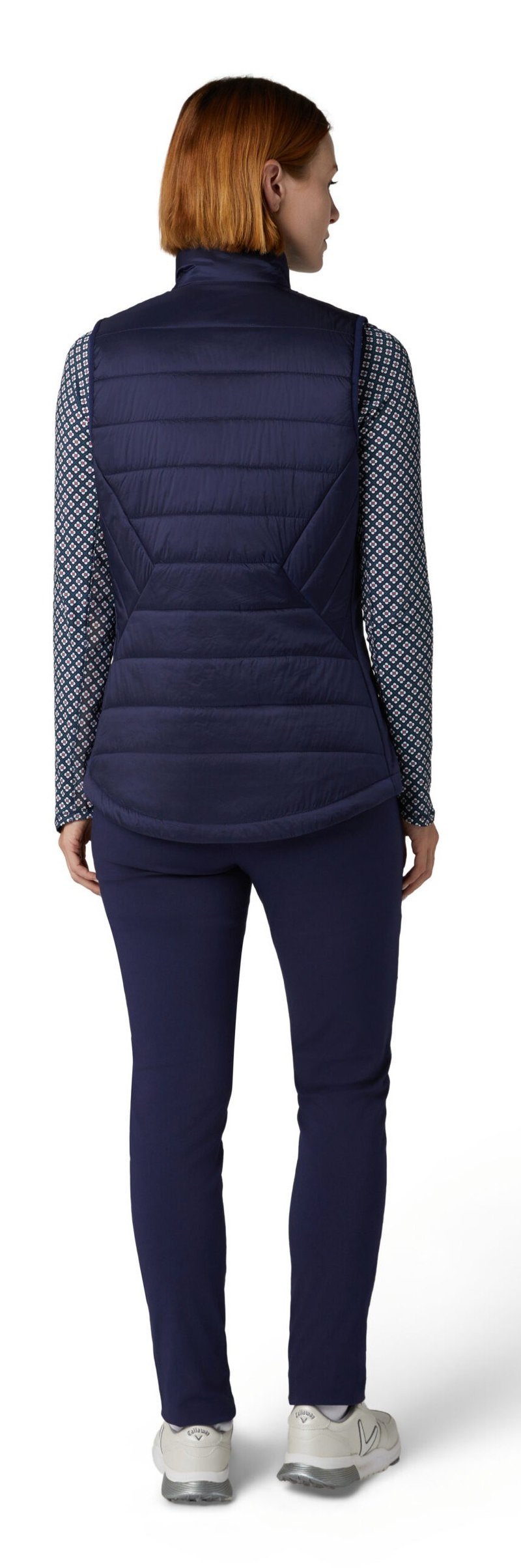 Callaway Quilted Puffer women's vest, peacoat