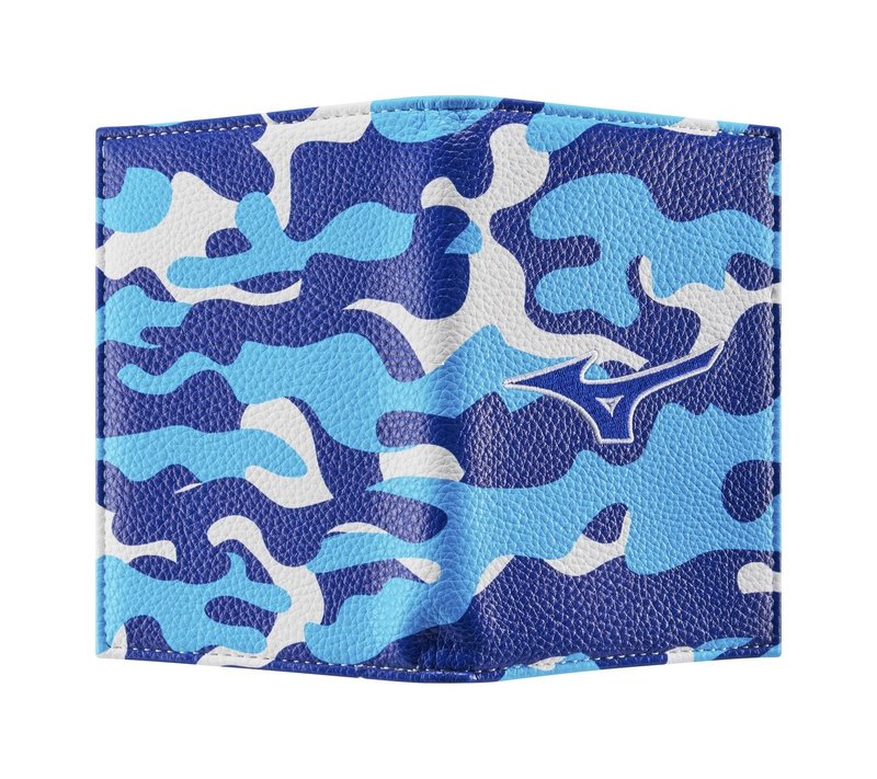 Mizuno Scorecard Holder, blue camo
