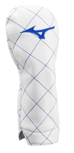 Mizuno Fairway Headcover, Quilted, white
