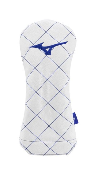 Mizuno Fairway Headcover, Quilted, white
