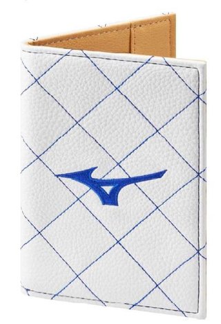 Mizuno Quilted Scorecard Holder, white